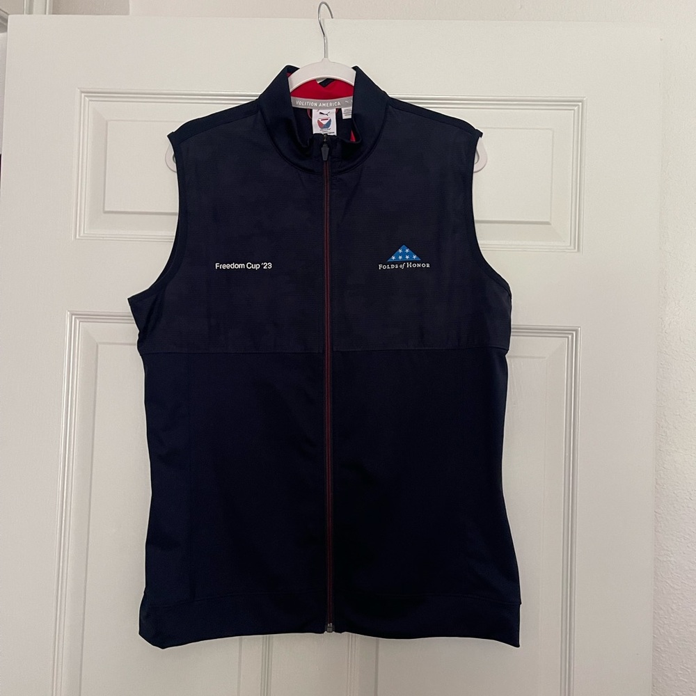 Puma Dark Blue and Red Jacket